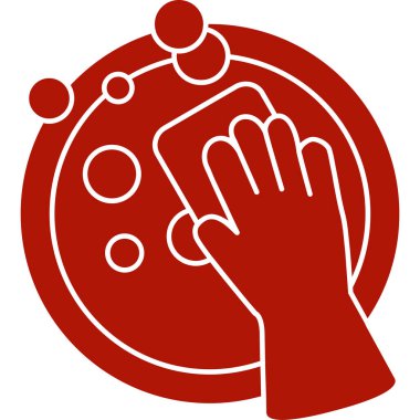 Bir dünya simgesini tutan eller