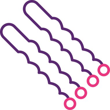 Tarak. Web simgesi basit illüstrasyon