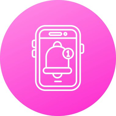 cep telefonu ikonu vektör illüstrasyonu