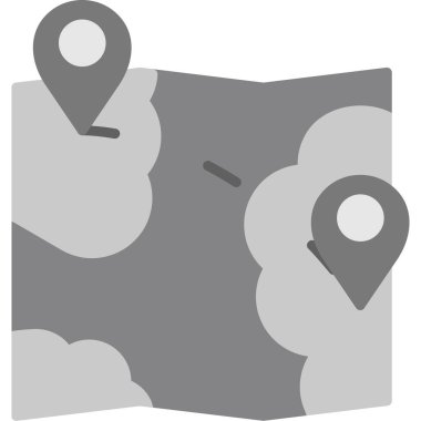 harita pin vektör simgesi