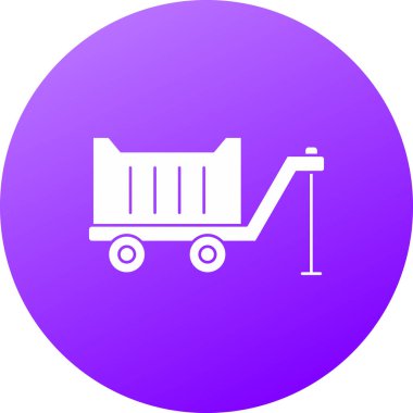 Sepet ikonu vektör illüstrasyonu