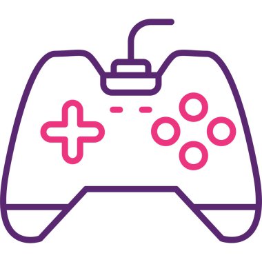 oyun oyun çubuğu vektör simgesi