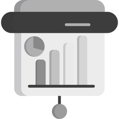 İş grafiği Kağıdın simge tasarımı