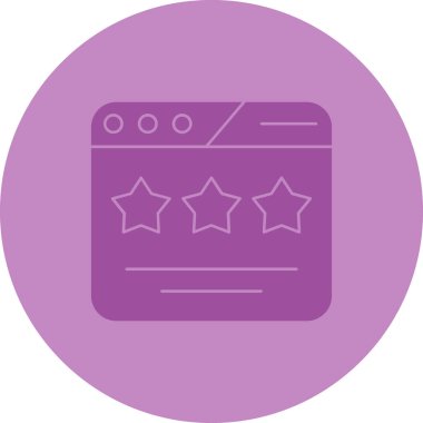 En sevdiğim. Web simgesi basit illüstrasyon