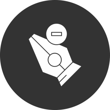 vektör çizim tasarım el sıkışma simgesinin