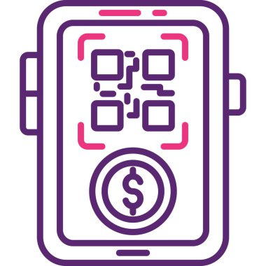 cep telefonu ikonu vektör illüstrasyonu