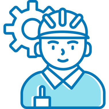 Beyin mühendisliği dişli simgesi