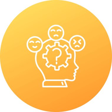 Modern simgenin vektör illüstrasyonu