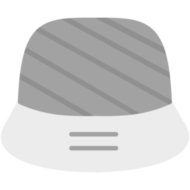 Şapka simgesi vektör illüstrasyonu