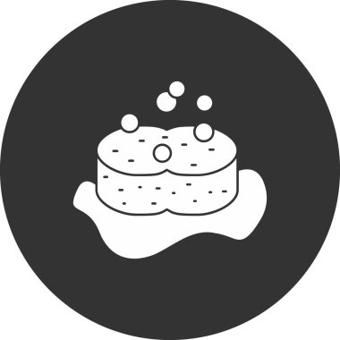 Pasta web simgesi, vektör çizim