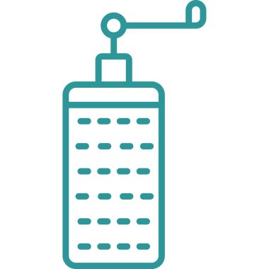 Modern simgenin vektör illüstrasyonu