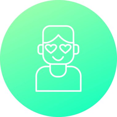 Vektör Adam Simgesi illüstrasyonu