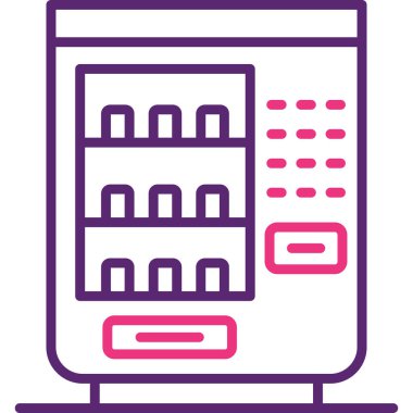 çevrimiçi web simgesi basit illüstrasyon