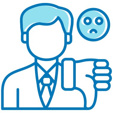 Konuşma balonu vektör illüstrasyon tasarımı ile iş adamı