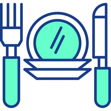 yemek tabağı simgesi