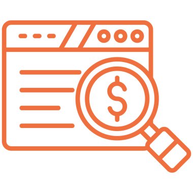 Para vektörü simgesi modern basit vektör illüstrasyonu