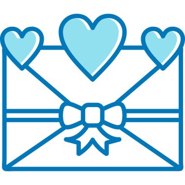 Sevgililer Günü Kalpli zarf