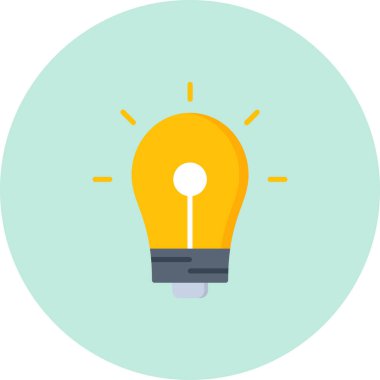 fikir web simgesi, vektör çizim