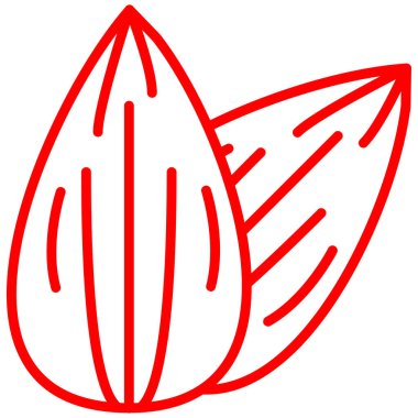 Yaprak ikonu vektör illüstrasyonu