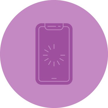 Modern b 'nin vektör illüstrasyonu eksik simgesi