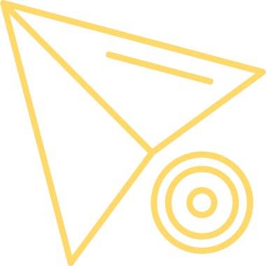 ok simgesi vektör illüstrasyonu