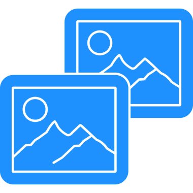 Beyaz arka plan üzerinde izole resim simgesi