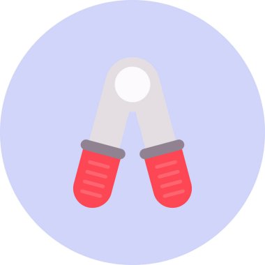 Spor. Web simgesi basit illüstrasyon