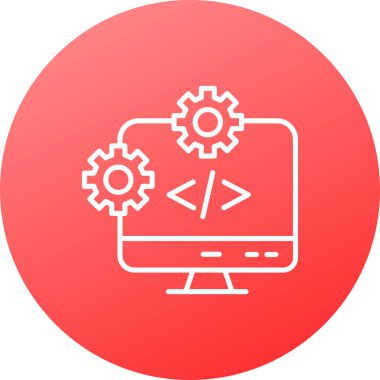 seo modern simgesinin vektör illüstrasyonu