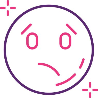 Karışık ağ simgesi, vektör illüstrasyonu