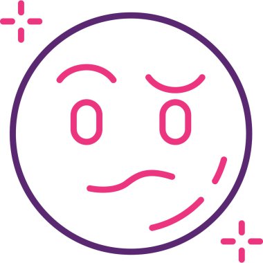 üzgün yüz simgesi simgesi - özet biçimi