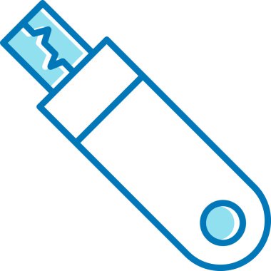 Tıbbi bir simgenin vektör illüstrasyonu