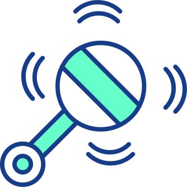 Konuşmacı simgesi, vektör illüstrasyonu, tasarım kavramı