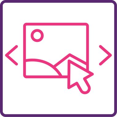 Vektör çizim resim çerçevesi