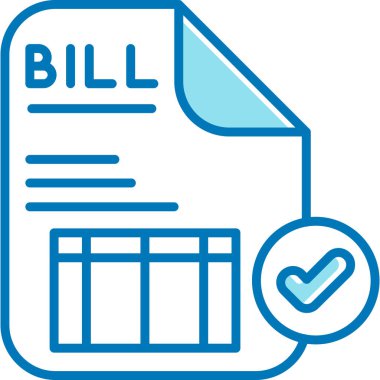 fatura fatura fatura tasarısı simgesi - taslak biçimi