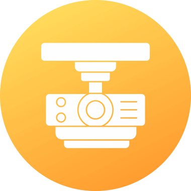 Kamera simgesi. Vektör illüstrasyonu