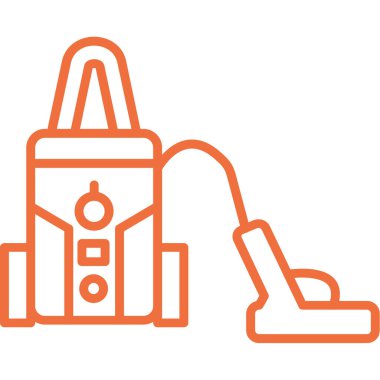 Tek bir simge tasarımının vektör illüstrasyonu