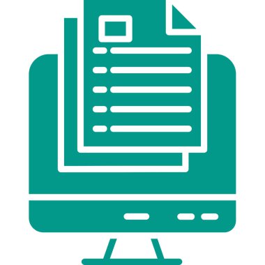 dosya belgesi vektör illüstrasyonu