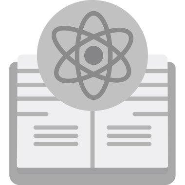 Bilim vektörü illüstrasyonu, simge