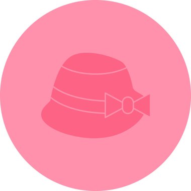 Modern şapkanın vektör illüstrasyonu