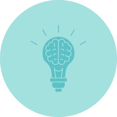 ampul simgesi vektör illüstrasyonu