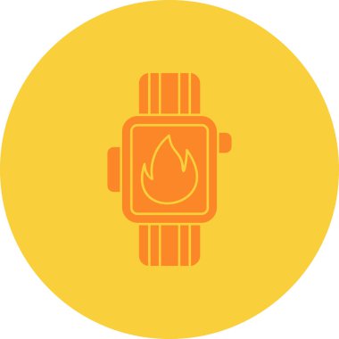 Modern simgenin vektör illüstrasyonu