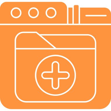 Bir pil simgesinin vektör çizimi