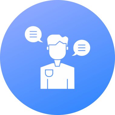 avatar simgesi vektör illüstrasyonu