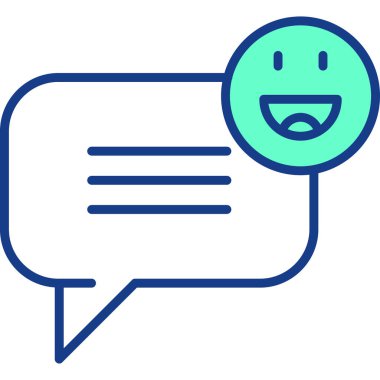 baloncuk sohbet ileti simgesi - özet biçimi