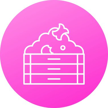 Benzersiz sıcak ve soğuk vektör simgesi