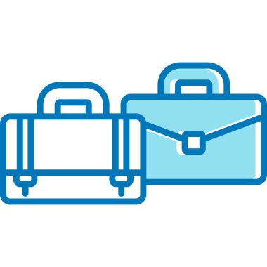 Çanta. Basit tasarım vektörü illüstrasyonu