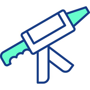 boya fırçası simgesi, vektör illüstrasyonu