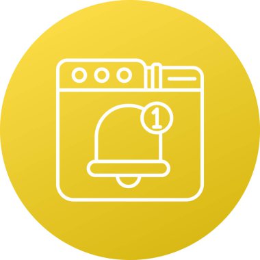 Mutfak makinesi simgesi, düz renk tasarımı