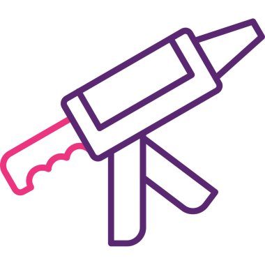 Roket. Web simgesi basit illüstrasyon