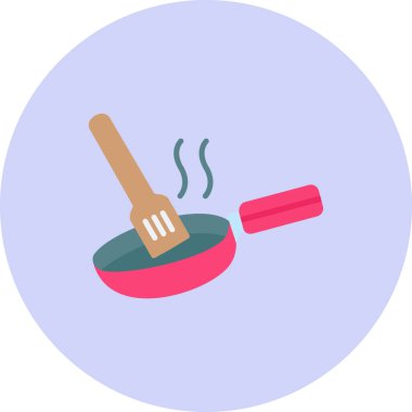 Barbekü. Web simgesi basit illüstrasyon